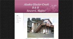 Desktop Screenshot of alaskaglaciercreek.com